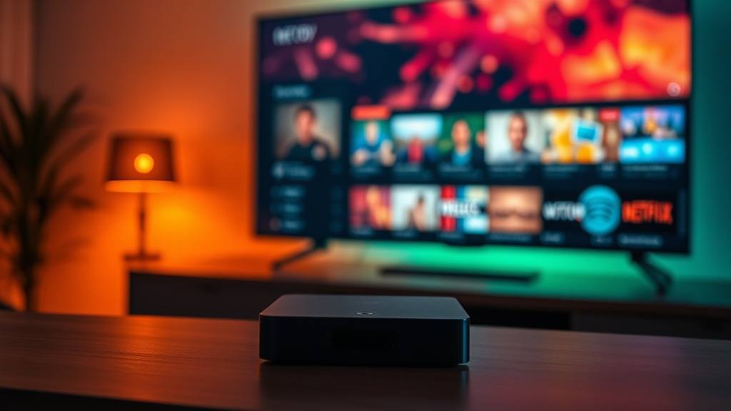 Tablet auf Holztisch – IPTV auf macOS einrichten